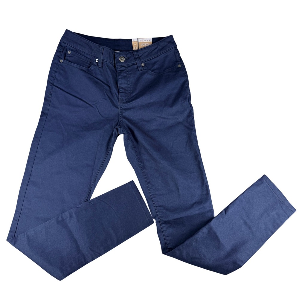 Prana Kayla High Rise Jean Indie Blue Stretch Denim Pants 0 RG Organic Women
